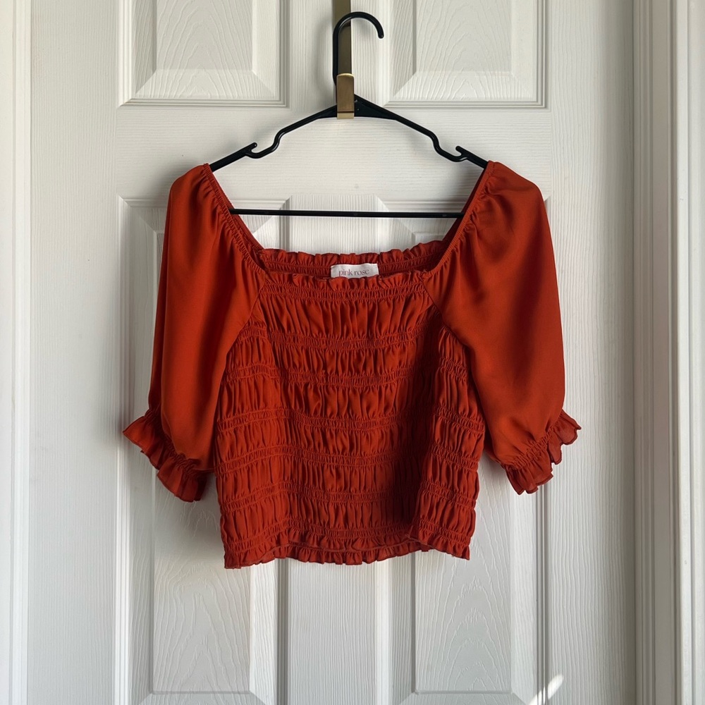 Burt Orange Top - Fall Favorite